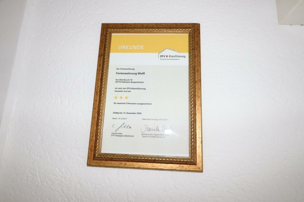 Ferienwohnung Wolff, Kelkheim Exteriér fotografie
